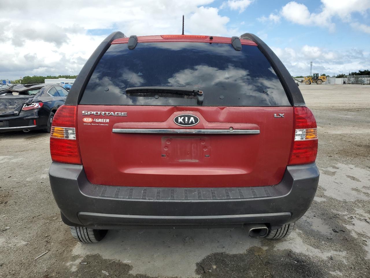 2007 Kia Sportage Lx VIN: KNDJF724077359667 Lot: 74244424