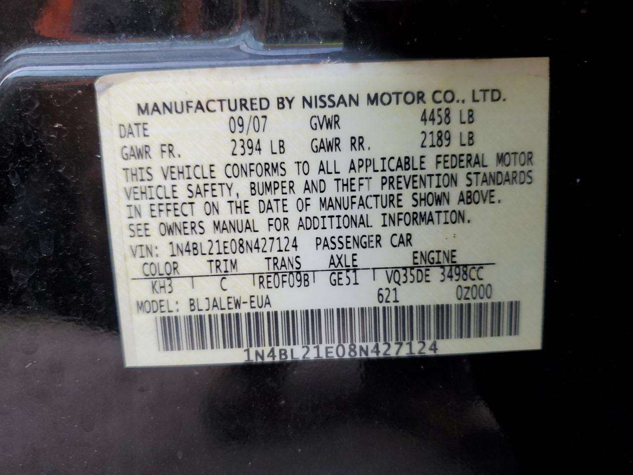2008 Nissan Altima - Image 13