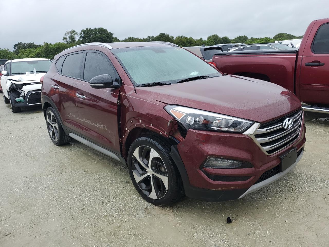 KM8J33A21HU395593 2017 Hyundai Tucson Limited