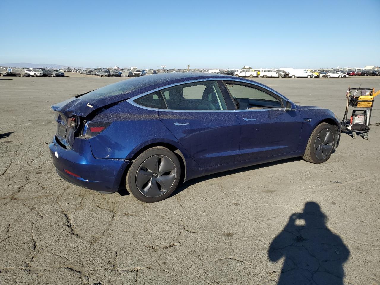 VIN 5YJ3E1EA7KF427170 2019 TESLA MODEL 3 no.3