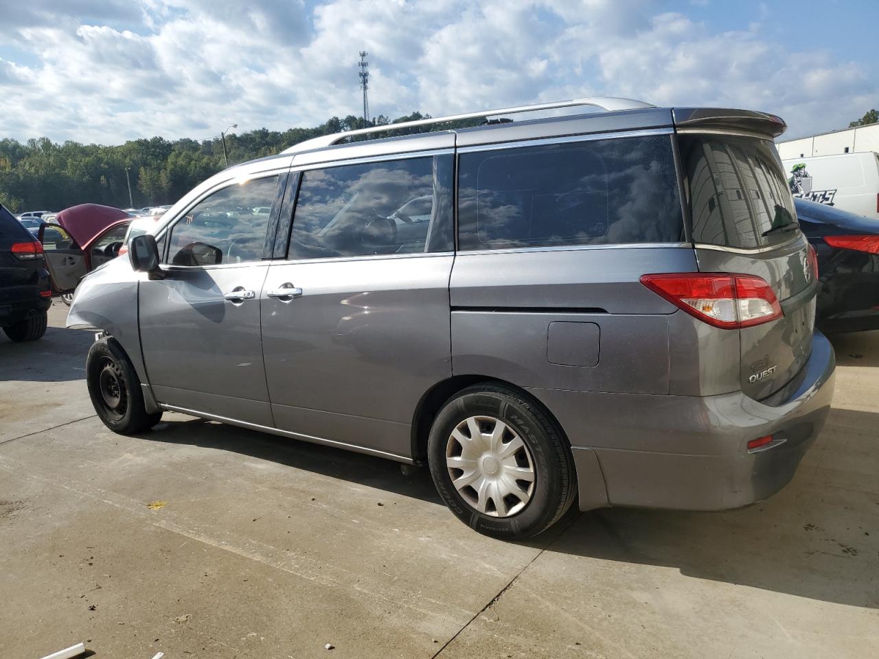 2015 Nissan Quest S VIN: JN8AE2KP8F9126191 Lot: 73590414