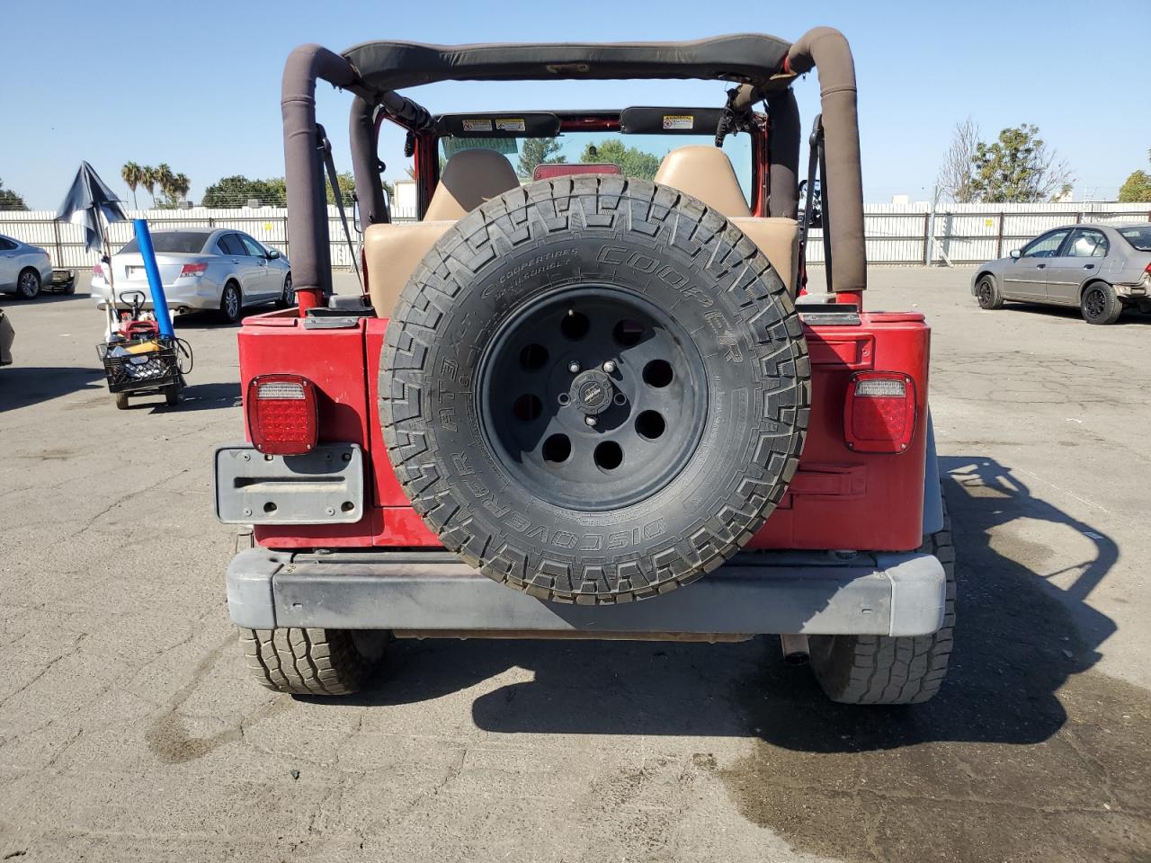 2000 Jeep Wrangler / Tj Sport VIN: 1J4FA49S1YP719709 Lot: 74358464