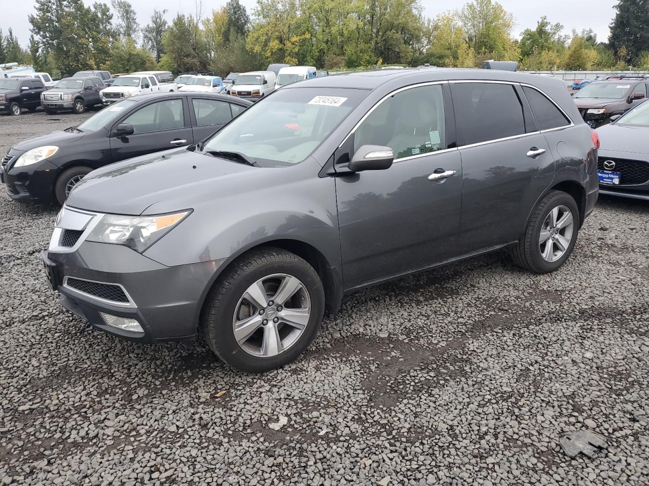 2012 Acura Mdx VIN: 2HNYD2H28CH535564 Lot: 73245164