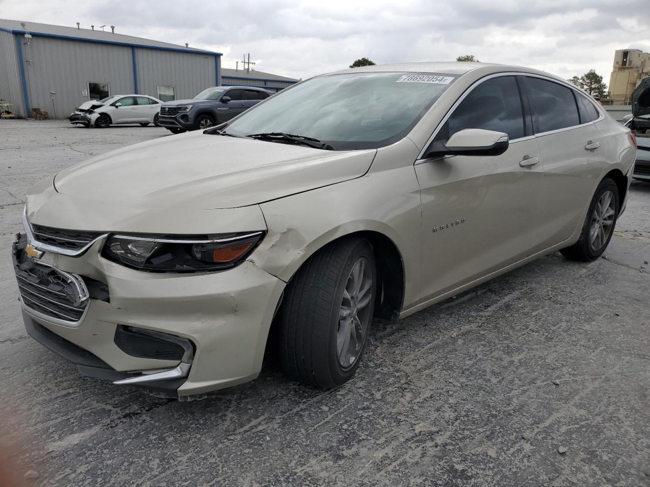 2016 Chevrolet Malibu Lt на продаже в Tulsa, OK - Front End