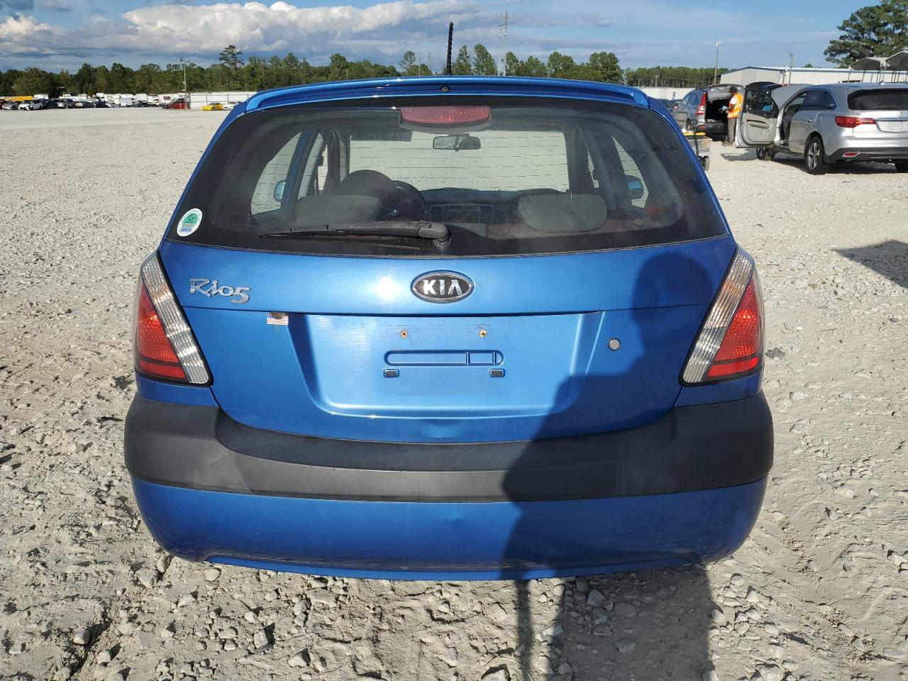 KNADE163976193697 2007 Kia Rio 5 Sx