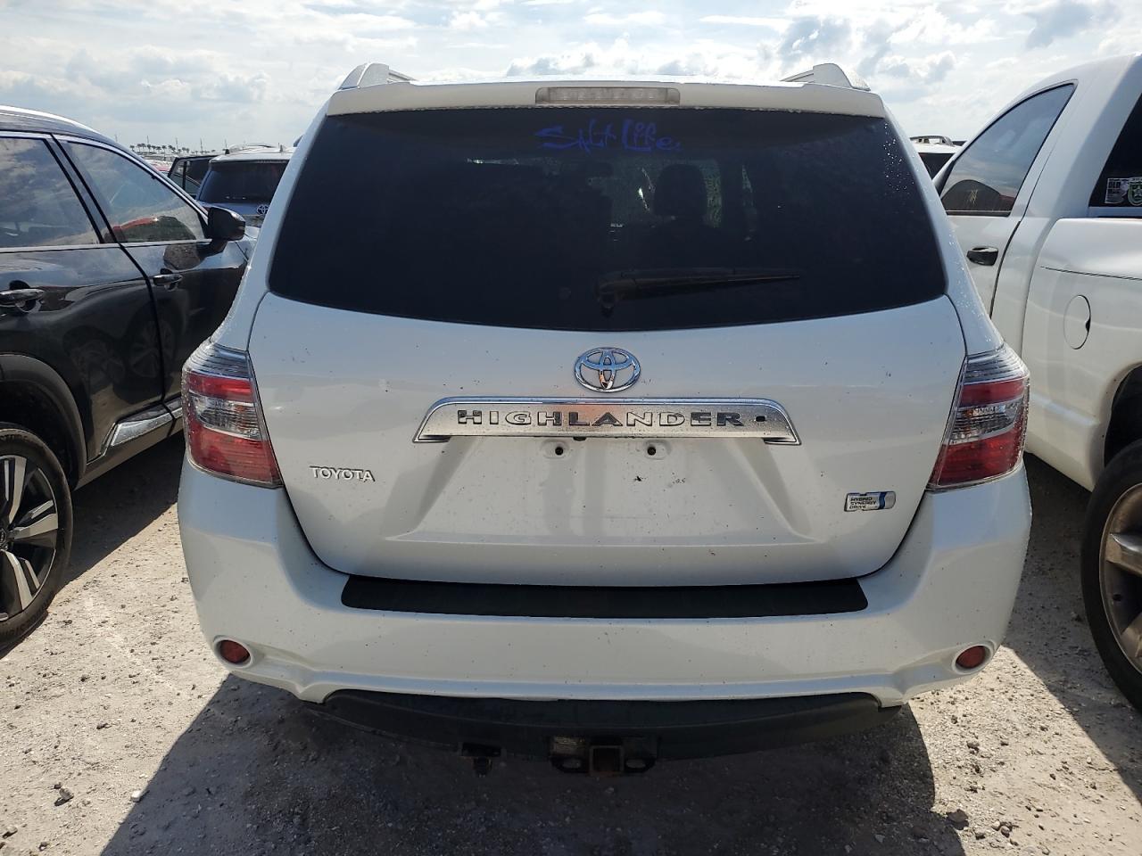 2008 Toyota Highlander Hybrid Limited VIN: JTEEW44A082022624 Lot: 74712834