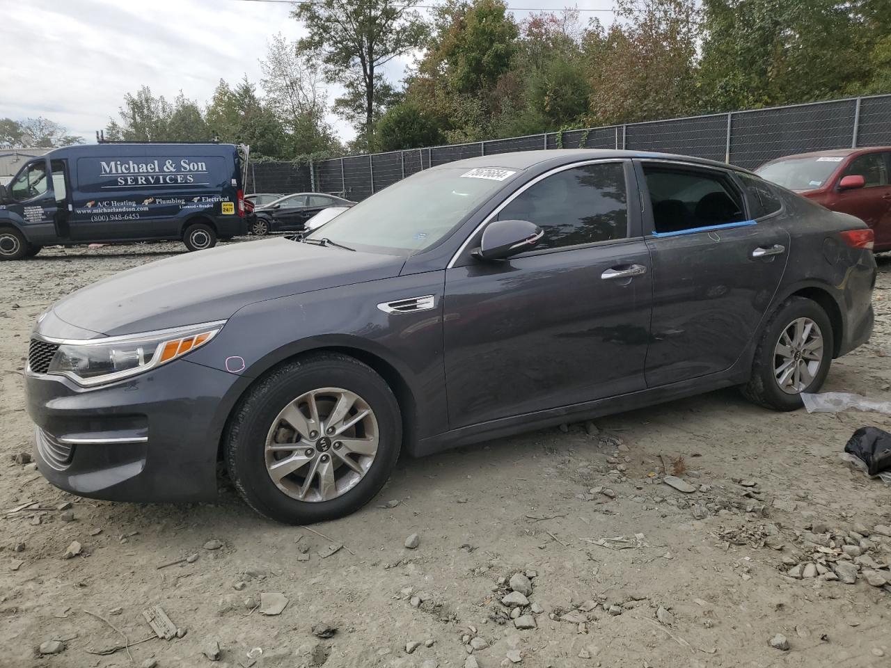 VIN KNAGT4L31J5232871 2018 KIA OPTIMA no.1