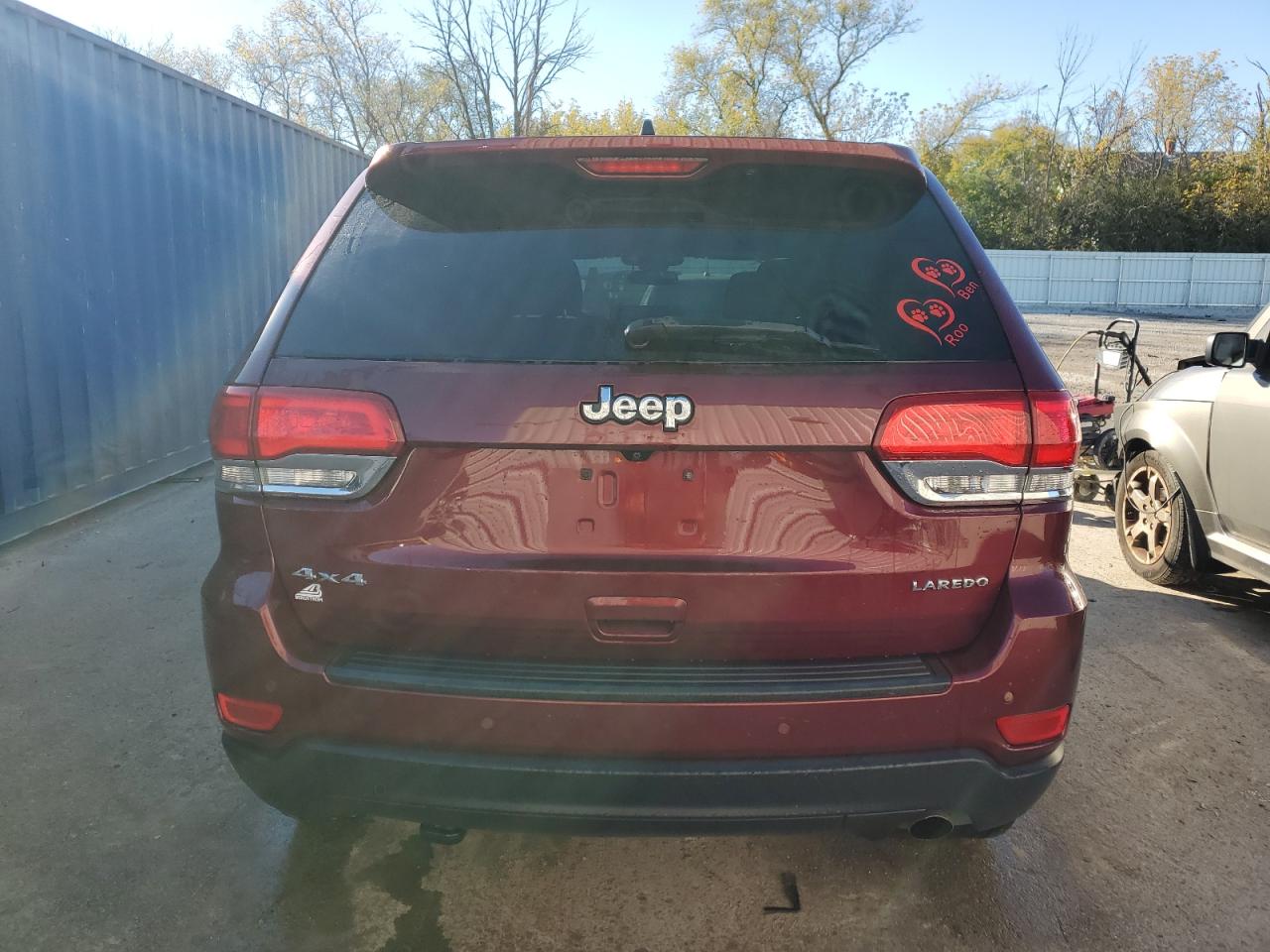 2018 Jeep Grand Cherokee Laredo VIN: 1C4RJFAG2JC348384 Lot: 76555244