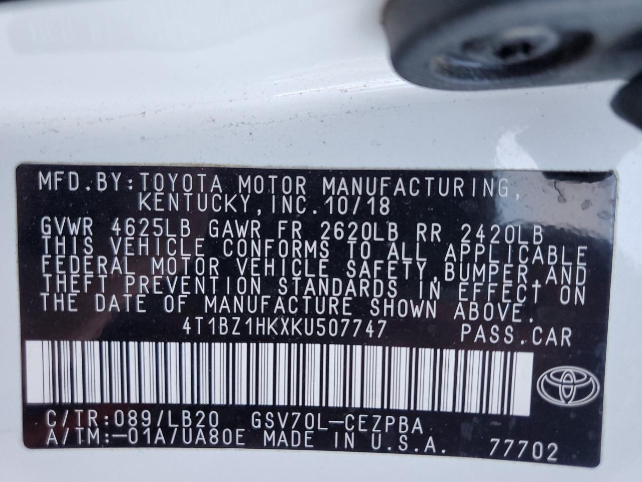 2019 Toyota Camry - Image 14