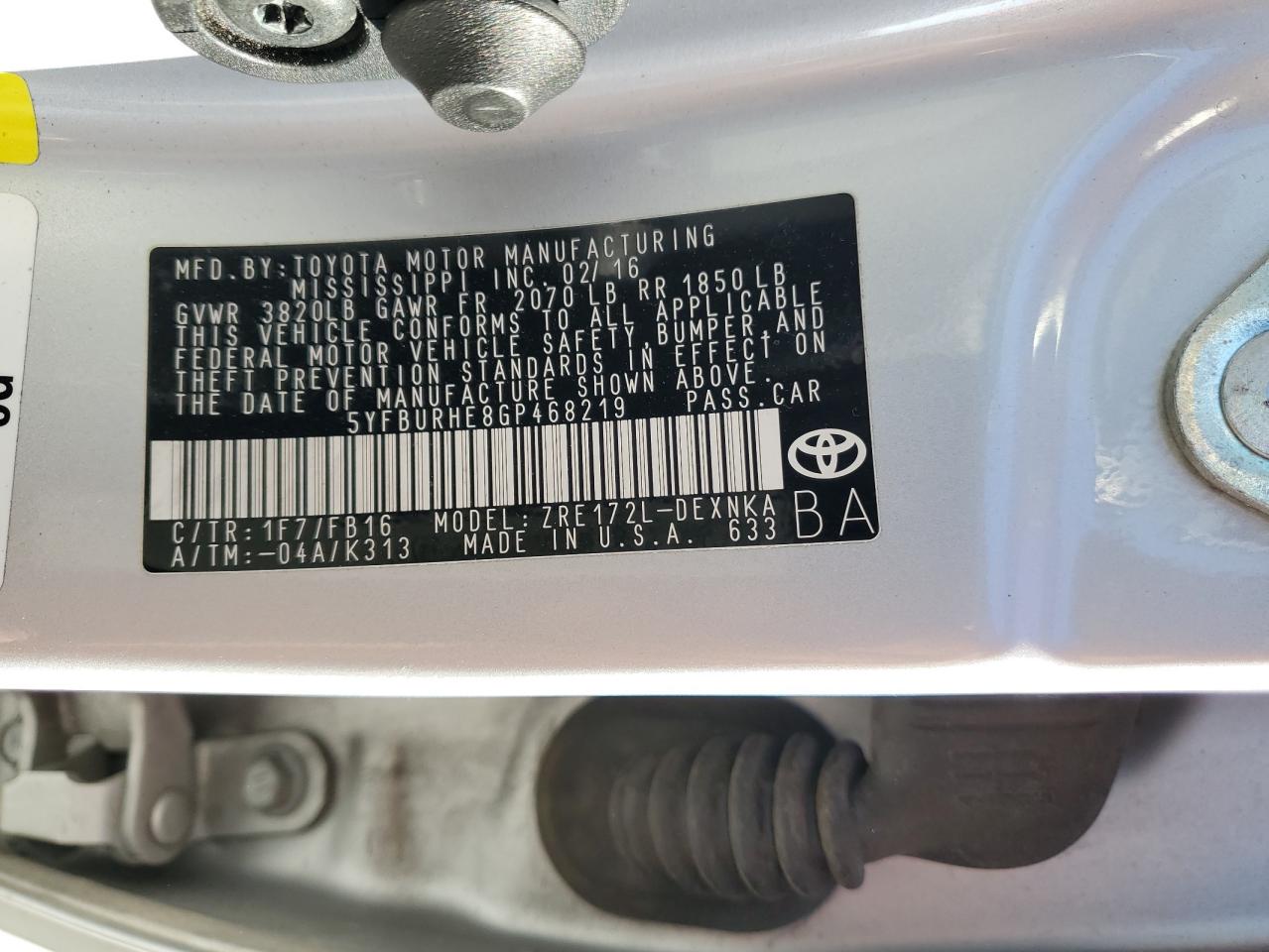 2016 Toyota Corolla - Image 14