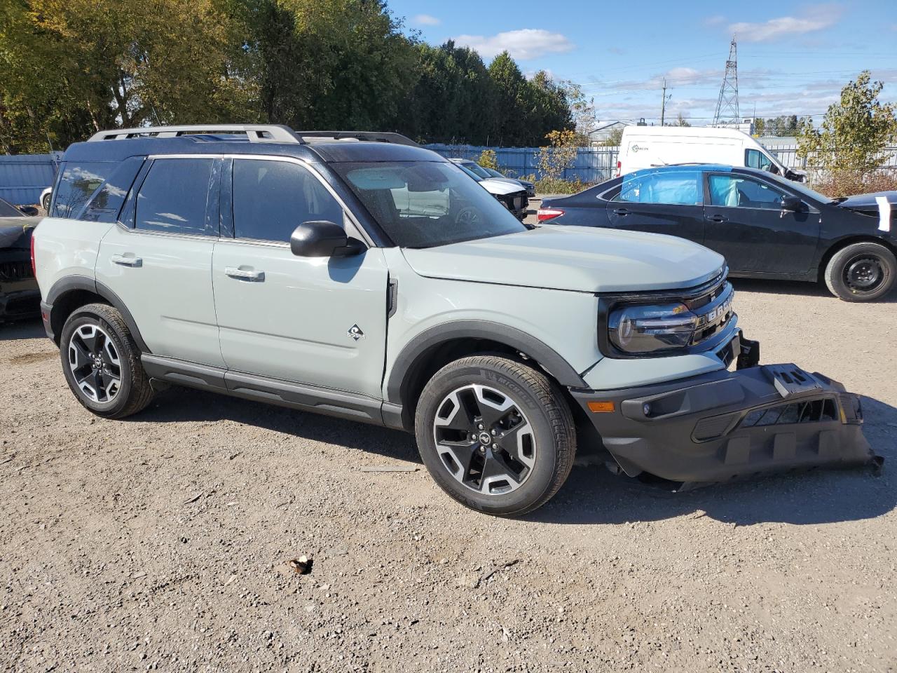 2022 Ford Bronco Sport Outer Banks VIN: 3FMCR9C60NRD32885 Lot: 75607644