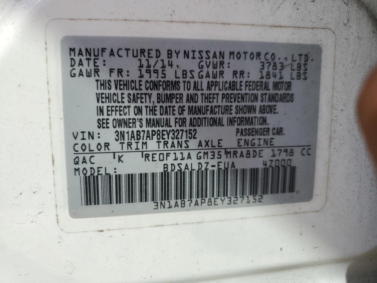 2014 Nissan Sentra - Image 13