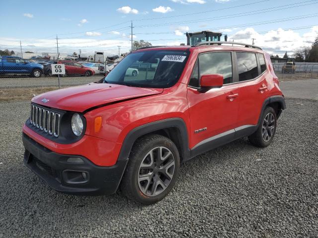  JEEP RENEGADE 2015 Красный