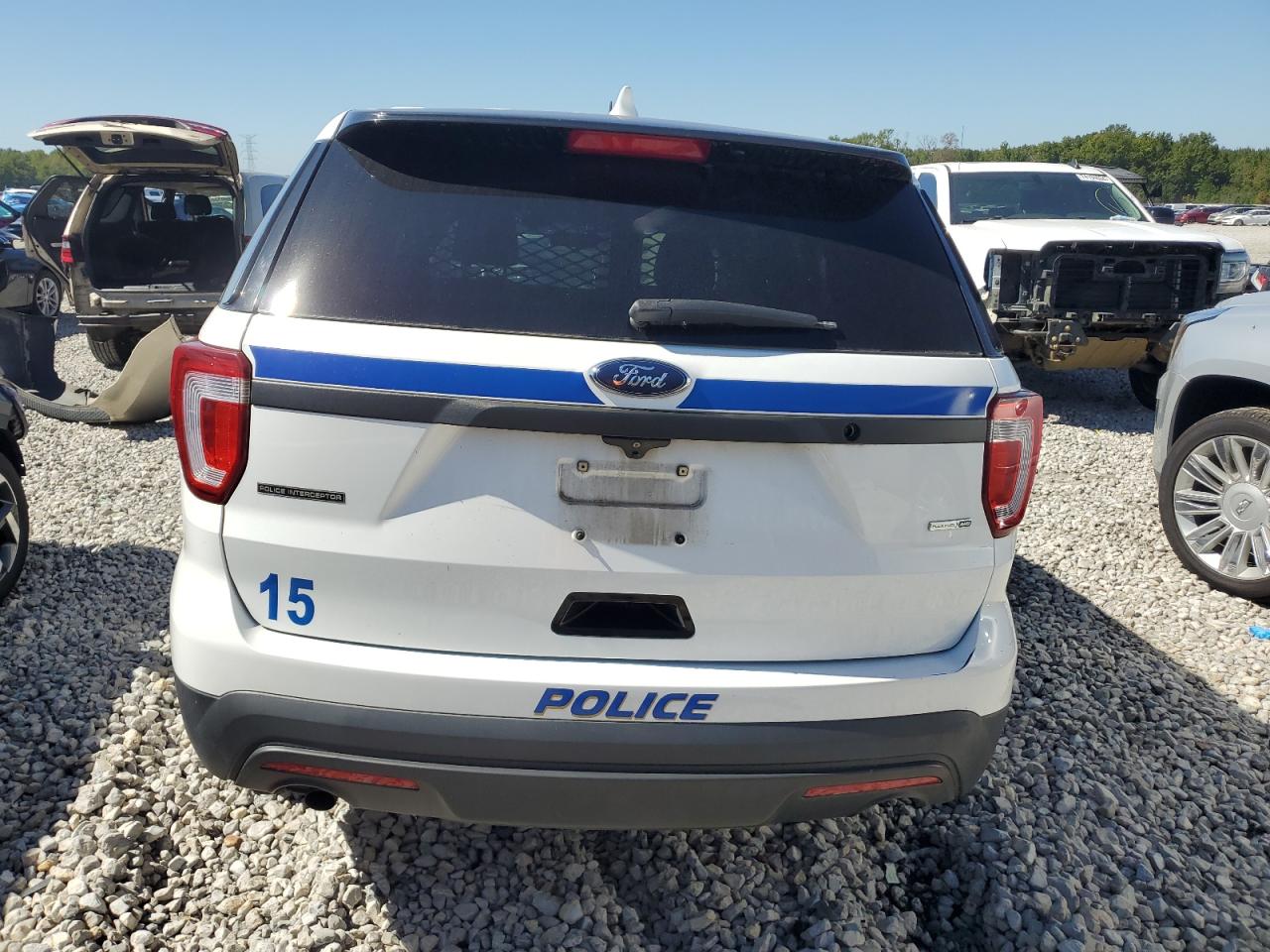 2016 Ford Explorer Police Interceptor VIN: 1FM5K8AR9GGA77636 Lot: 73545194