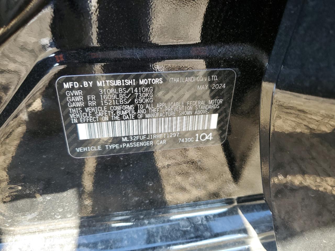 2024 Mitsubishi Mirage - Image 14