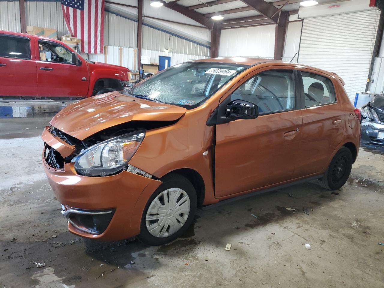 2019 Mitsubishi Mirage Es VIN: ML32A3HJ1KH003971 Lot: 76029964