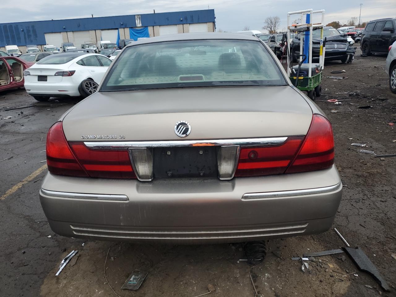 2003 Mercury Grand Marquis Gs VIN: 2MEFM74W63X692839 Lot: 77187544