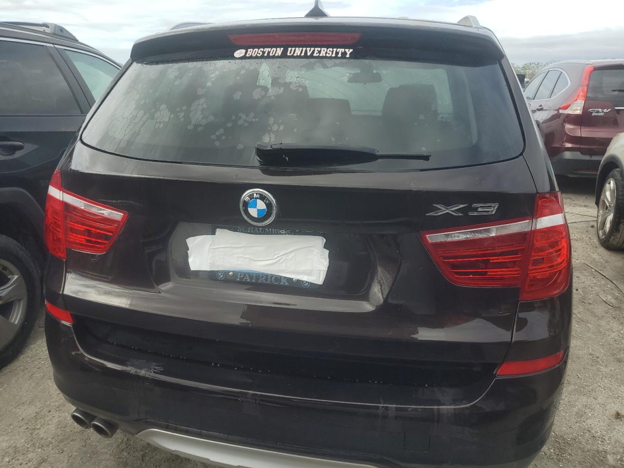 2015 BMW X3 xDrive28I VIN: 5UXWX9C57F0D57137 Lot: 75263374