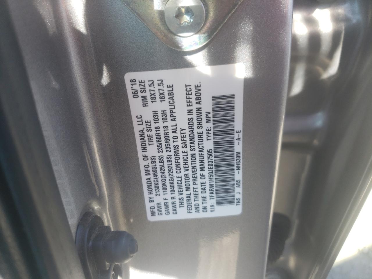 2018 Honda CR-V - Image 14