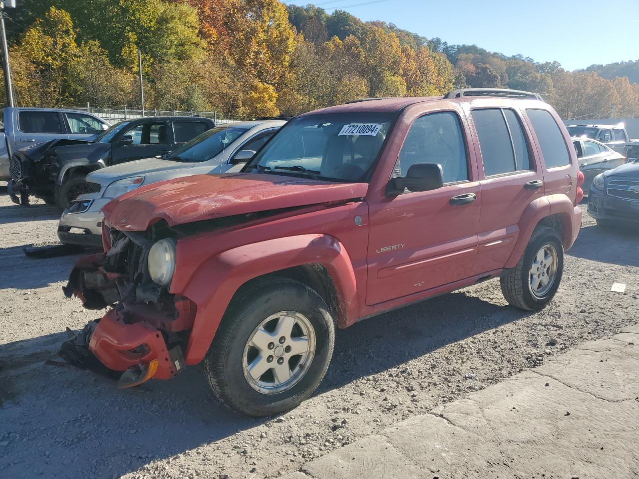 2004 Jeep Liberty Limited zu verkaufen in Hurricane, WV - Front End