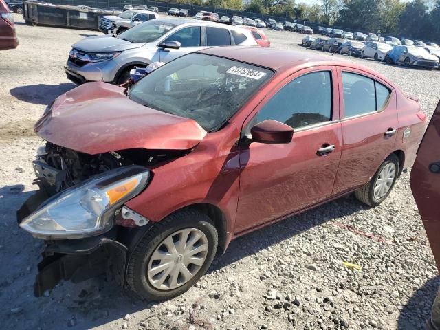  NISSAN VERSA 2019 Бургунди