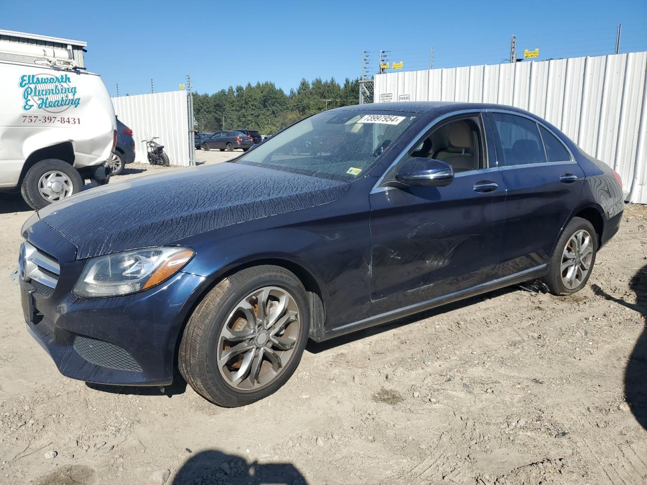 WDDWF4KB8GR143885 2016 MERCEDES-BENZ C CLASS - Image 1