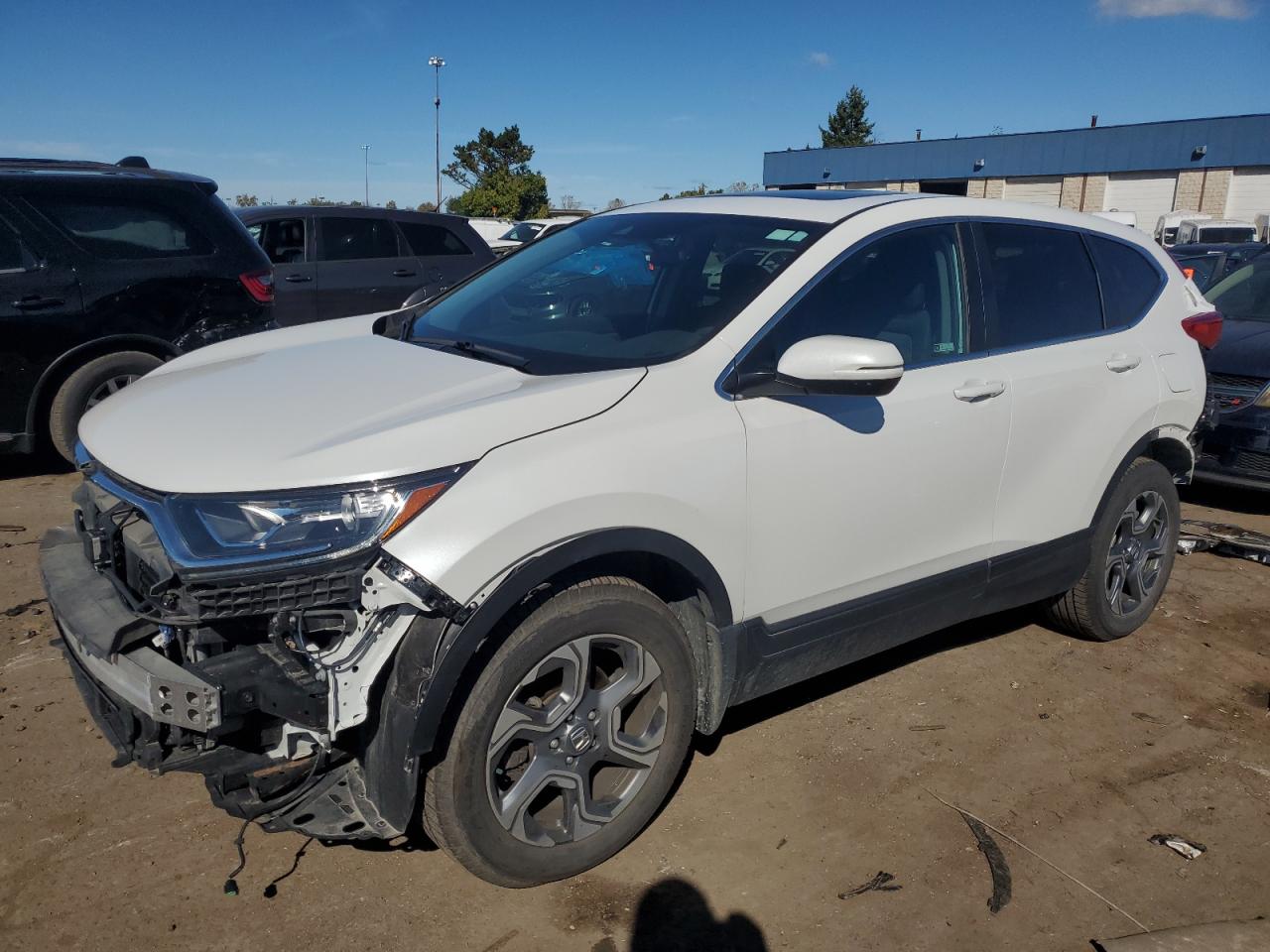 2019 Honda Cr-V Ex VIN: 2HKRW2H55KH644360 Lot: 75644464