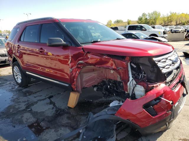  FORD EXPLORER 2018 Red