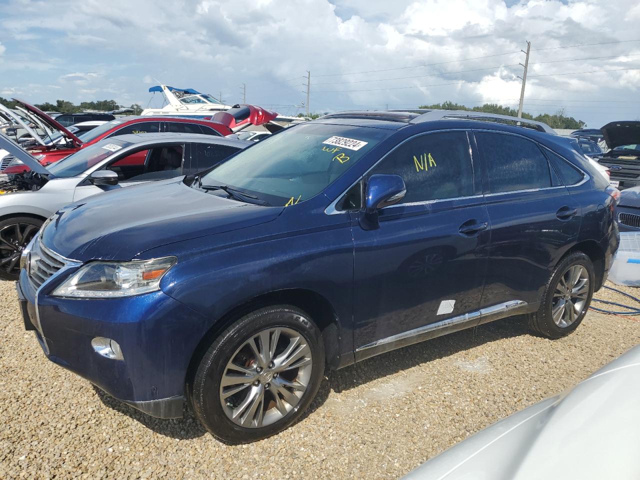 JTJBC1BAXE2067239 2014 Lexus Rx 450H