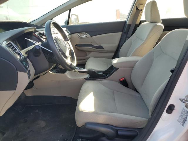  HONDA CIVIC 2013 White