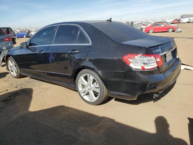  MERCEDES-BENZ E-CLASS 2013 Чорний