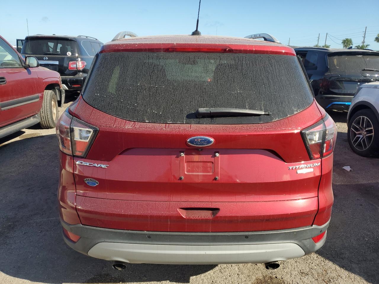 2017 Ford Escape Titanium VIN: 1FMCU0JDXHUE86223 Lot: 76095414