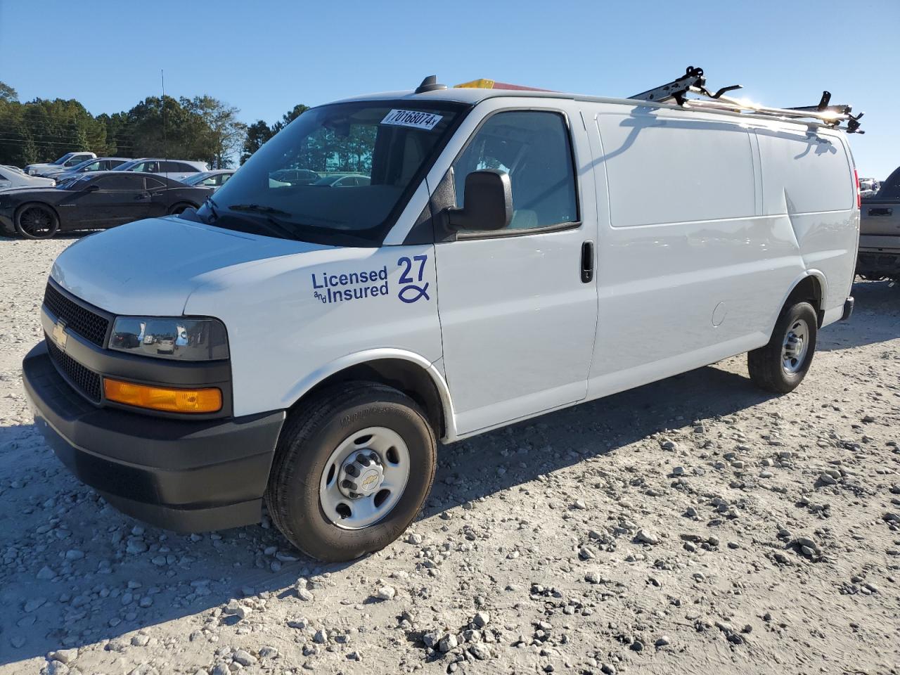 2022 Chevrolet Express G2500 VIN: 1GCWGBF71N1195257 Lot: 70168074