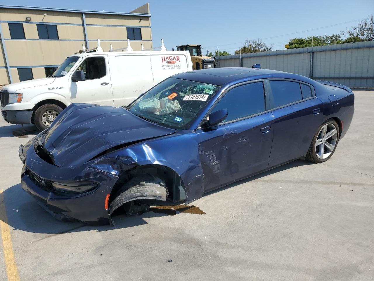 VIN 2C3CDXHG2FH738130 2015 DODGE CHARGER no.1