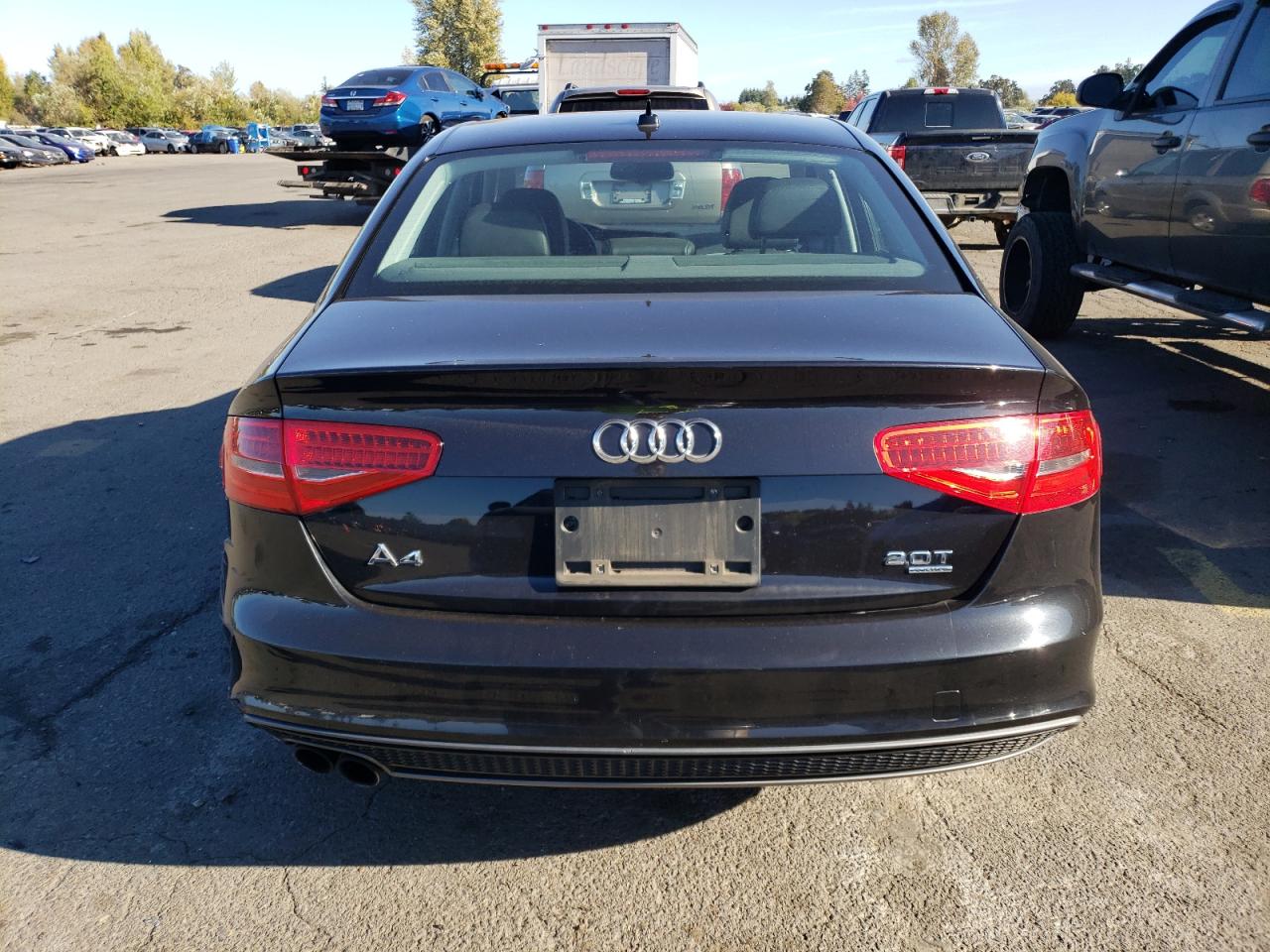 2014 Audi A4 Premium Plus VIN: WAUFFAFL0EN034348 Lot: 75764504