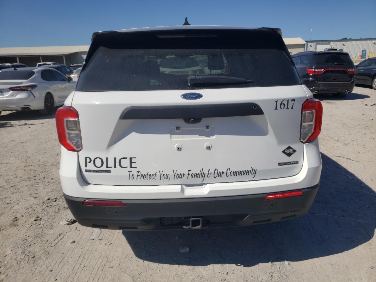 1FM5K8AB0MGB61617 2021 Ford Explorer Police Interceptor