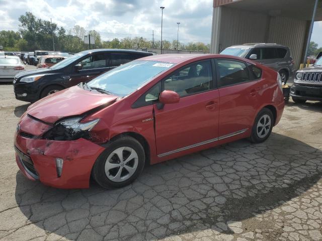  TOYOTA PRIUS 2012 Червоний