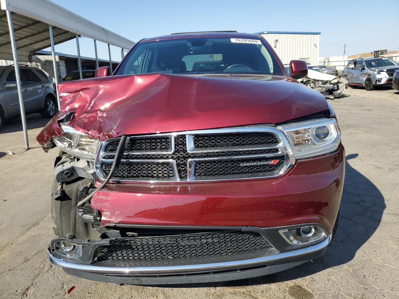 2018 Dodge Durango Sxt VIN: 1C4RDJAGXJC161288 Lot: 76395604