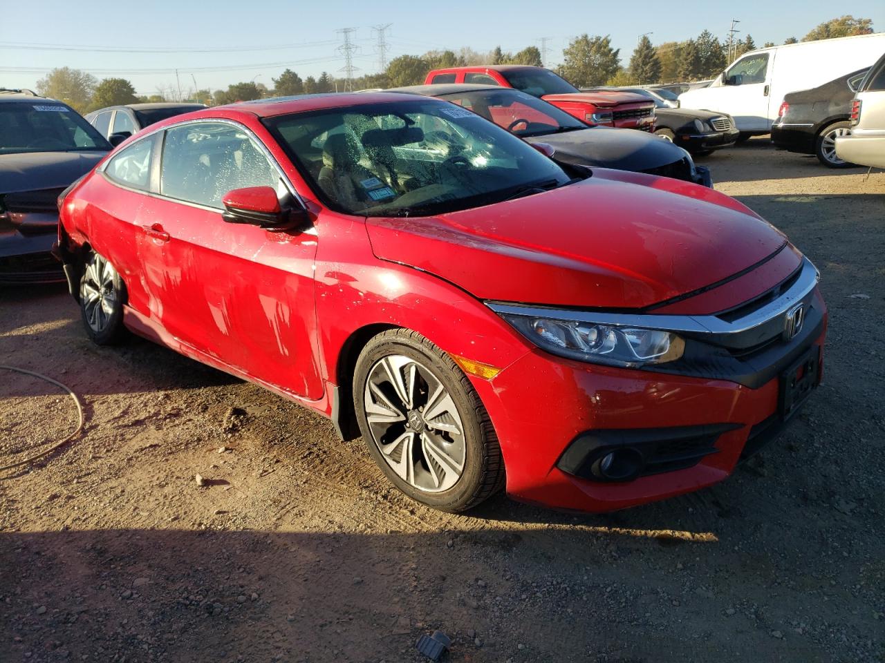 2HGFC3B75HH355848 2017 Honda Civic Exl