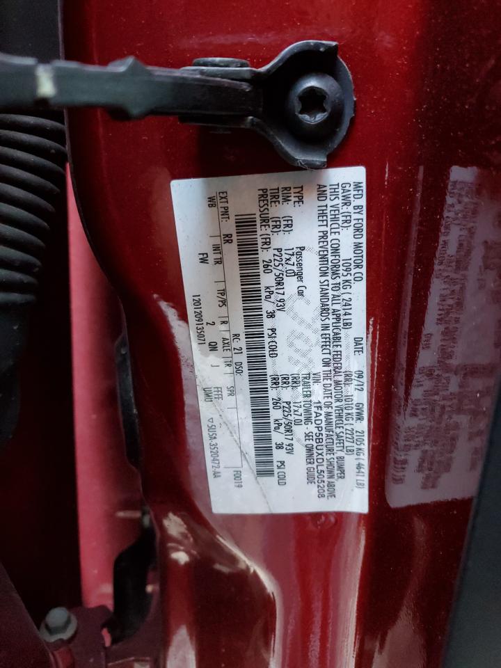 2013 Ford C-Max Sel VIN: 1FADP5BUXDL505208 Lot: 75998504