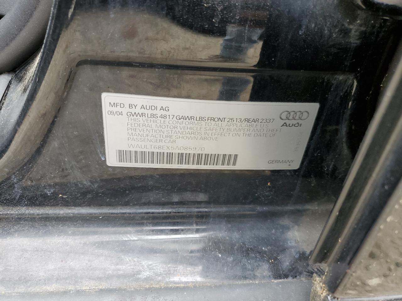 2005 Audi A4 - Image 12