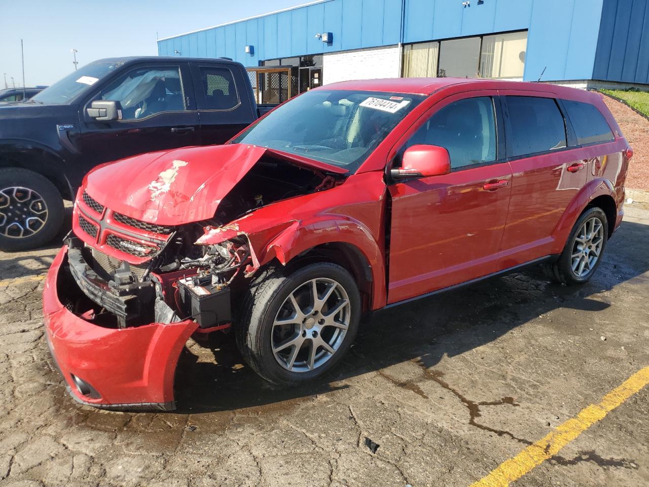 VIN 3C4PDCEG0FT713289 2015 DODGE JOURNEY no.1