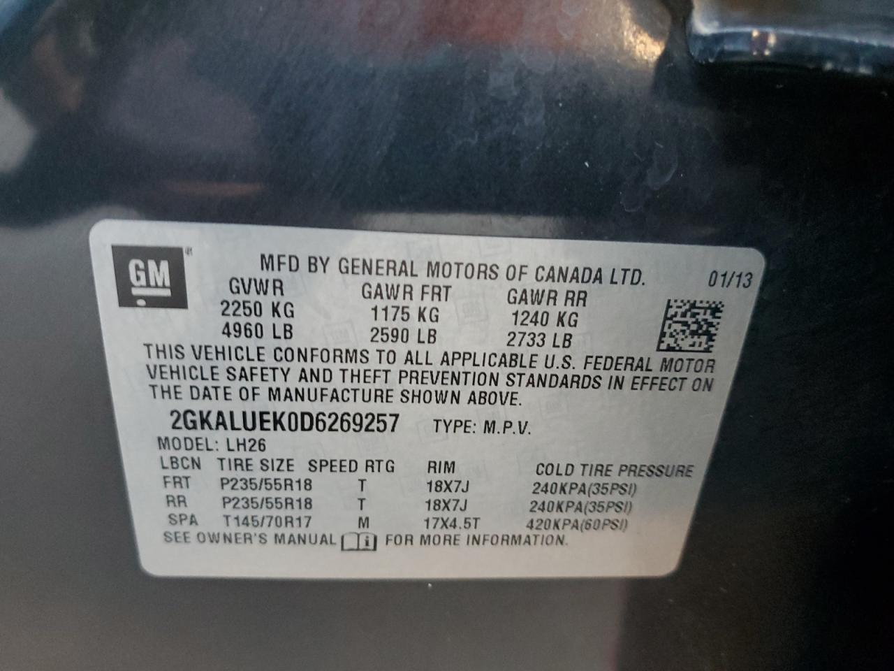 2013 GMC Terrain - Image 13