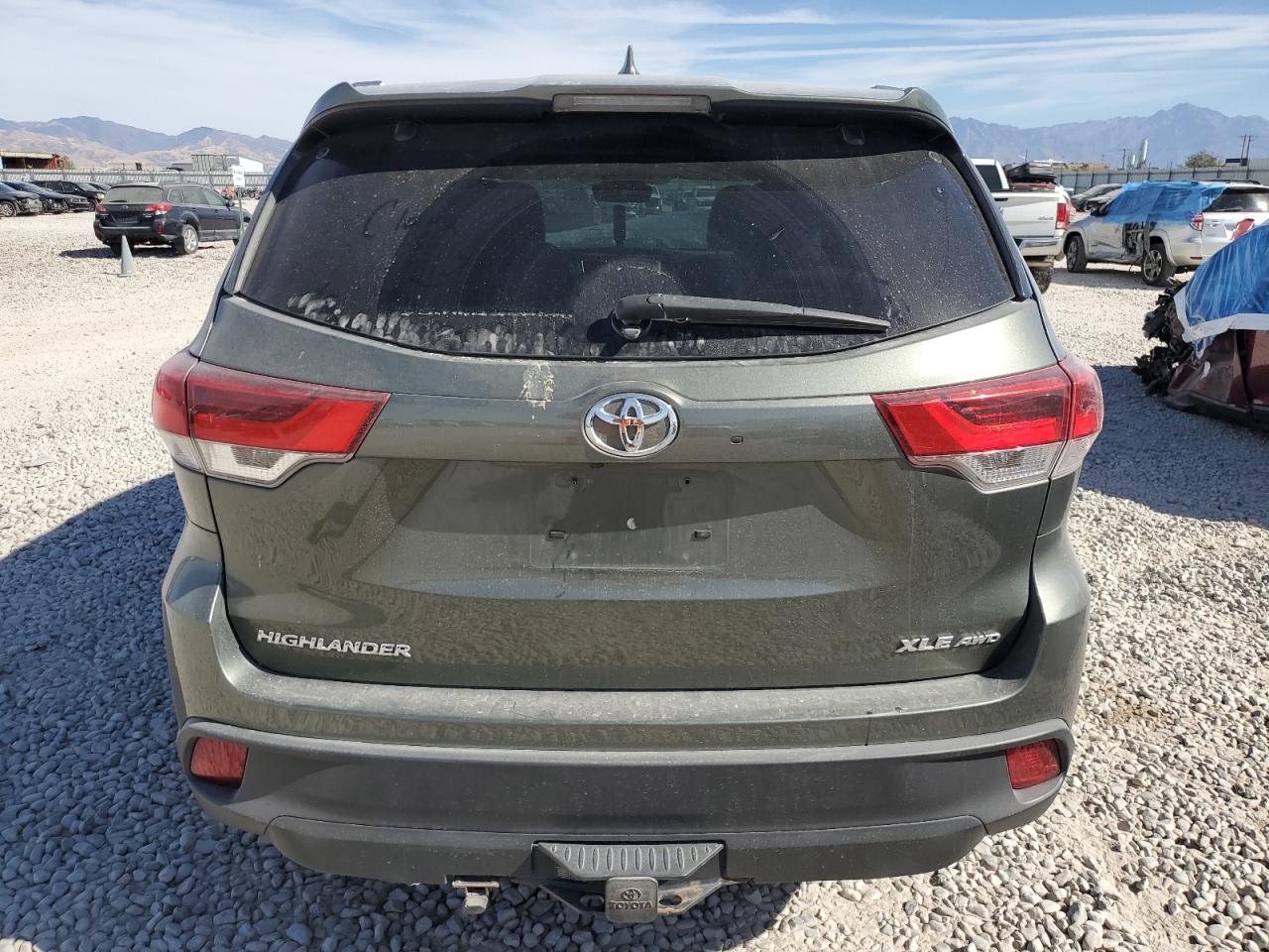 2019 Toyota Highlander Se VIN: 5TDJZRFH4KS931600 Lot: 75486984