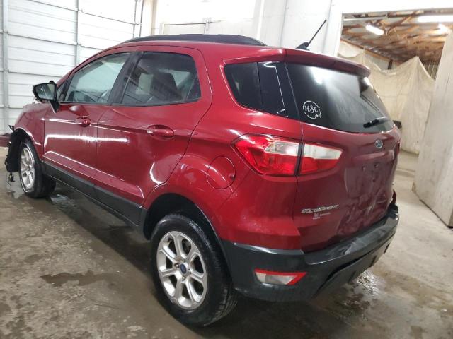  FORD ECOSPORT 2021 Czerwony