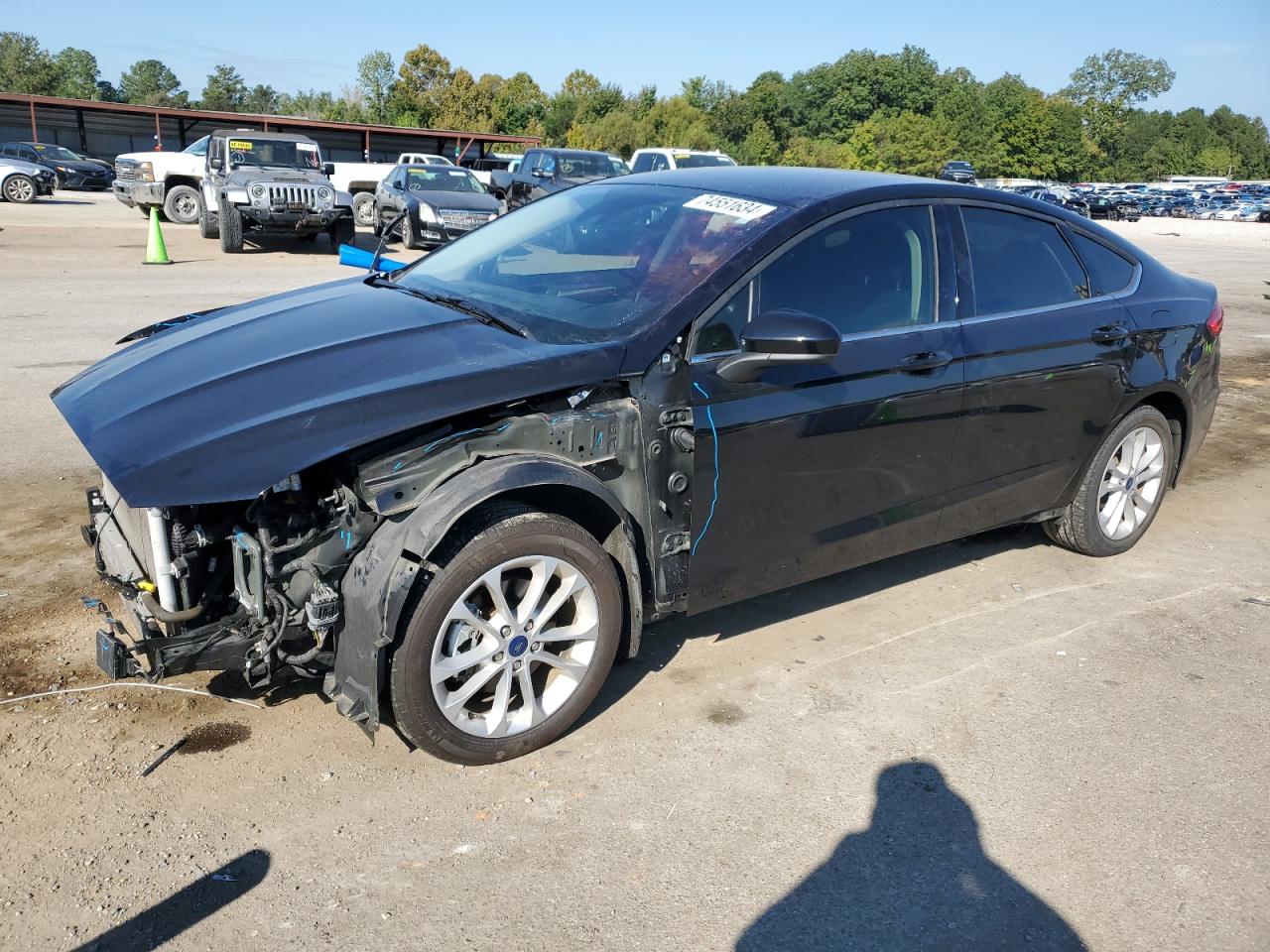 2020 Ford Fusion Se VIN: 3FA6P0LU0LR216963 Lot: 74551634