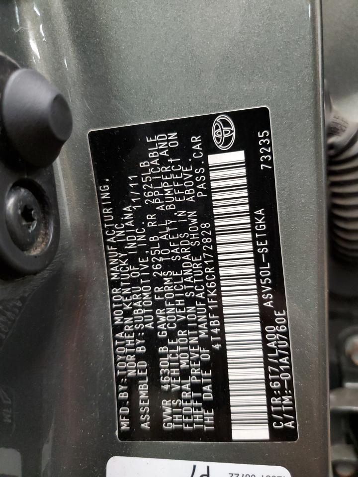 2012 Toyota Camry - Image 13