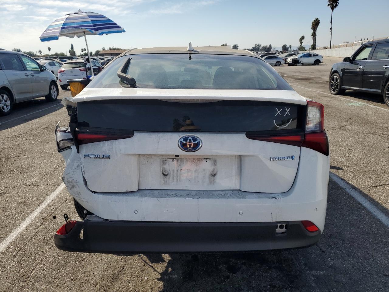 2019 Toyota Prius VIN: JTDKARFU5K3071135 Lot: 74931044