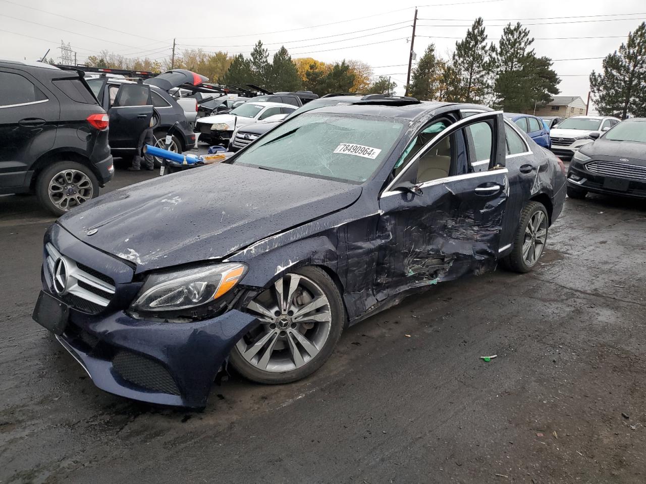 55SWF4KB5JU239768 2018 MERCEDES-BENZ C CLASS - Image 1