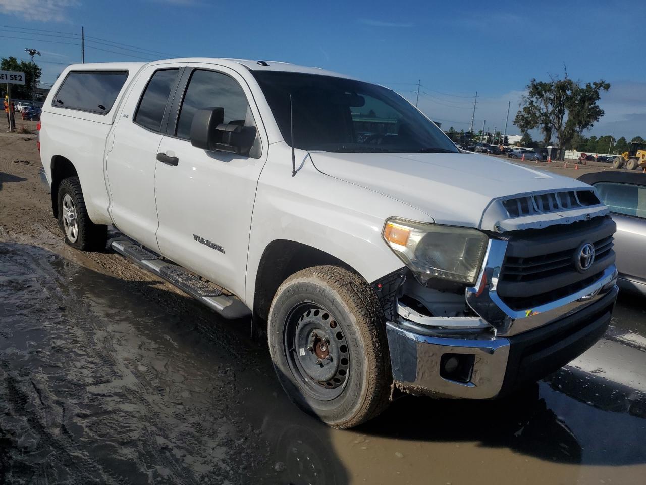 2014 Toyota Tundra Double Cab Sr VIN: 5TFRM5F14EX081642 Lot: 74052734